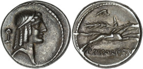 RÉPUBLIQUE ROMAINE
L. Calpurnius Piso Frugi. Denier ND (67 av. J.-C.), Rome. RRC.408/1b ; Argent - 3,89 g - 17 mm - 3 h
Superbe.