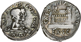 EMPIRE ROMAIN
Auguste (27 av. J.-C. - 14 ap. J.-C.). Denier avec Q. Rustius 19 av. J.-C., Rome. RIC.322 ; Argent - 3,97 g - 19 mm - 10 h
Avec une étiq...