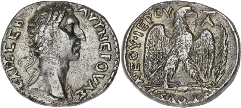 EMPIRE ROMAIN
Nerva (96-98). Tétradrachme 96, Antioche. Prieur 149 - RPC.3467 ; ...