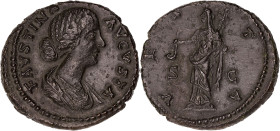 EMPIRE ROMAIN
Faustine la Jeune (161-175). As 161-175, Rome. RIC.1690 ; Bronze - 9,84 g - 24,5 mm - 12 h
Avec une étiquette Bank Leu & Co AG.
Belle pa...