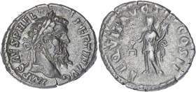 EMPIRE ROMAIN
Pertinax (192-193). Denier 193, Rome. RIC.1 ; Argent - 3,47 g - 17 mm - 6 h
Joli buste. Patine grise. TTB.