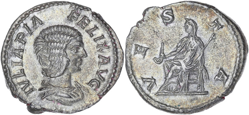EMPIRE ROMAIN
Julia Domna (193-211). Denier 215, Rome. RIC.391 ; Argent - 2,95 g...