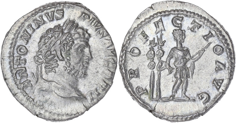 EMPIRE ROMAIN
Caracalla (198-217). Denier 213, Rome. RIC.225 ; Argent - 3,24 g -...