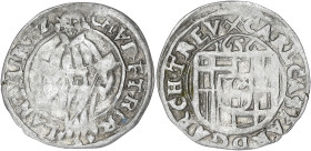 ALLEMAGNE
Trèves (archevêché de), Karl Gaspar von der Leyen (1652-1676). 4 pfennig (1/2 albus) 1656, Trèves. KM.107 ; Argent - 0,70 g - 18 mm - 12 h
T...