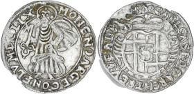 ALLEMAGNE
Trèves (archevêché de), Karl Gaspar von der Leyen (1652-1676). 4 pfennig (1/2 albus) 1659, Trèves. KM.121 ; Argent - 0,75 g - 18 mm - 4 h
TT...