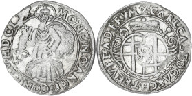 ALLEMAGNE
Trèves (archevêché de), Karl Gaspar von der Leyen (1652-1676). 4 pfennig (1/2 albus) 1660, Trèves. KM.121 ; Argent - 0,80 g - 18 mm - 11 h
S...