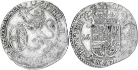 BELGIQUE
Brabant (duché de), Philippe IV (1621-1665). Escalin 1645, Anvers. HV.648.AN ; Argent - 4,98 g - 31 mm - 5 h
TTB à Superbe.