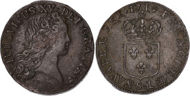 FRANCE / CAPÉTIENS
Louis XV (1715-1774). Sol au buste enfantin 1719, S, Reims. Dy.1692 - G.276 ; Cuivre - 11,17 g - 29 mm - 6 h
Avec une patine sombre...