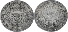 JETONS
Louis XIII (1610-1643). Jeton, Ligue des Suisses et Grisons 1629, Paris. Feu.- (après 1160) ; Argent - 5,24 g - 27 mm - 6 h
Avec une étiquette ...