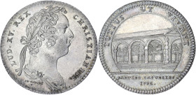 JETONS
Louis XV (1715-1774). Jeton, Parties casuelles 1732, Paris. F.2757 ; Argent - 7,14 g - 27 mm - 6 h
Avec une étiquette de chez Platt.
Belle pati...