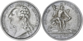JETONS
Louis XVI (1774-1792). Jeton ou médaille, Académie royale de Peinture et sculpture, en métal de cloche ND, Paris. F.4425 ; Métal de cloche - 15...