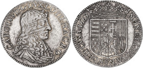 FRANCE / FÉODALES
Lorraine (duché de), Charles IV (1625-1675). Teston 1665, Nancy. Flon 36 ; Argent - 8,66 g - 27,5 mm - 6 h
Minimes stries d’ajustage...