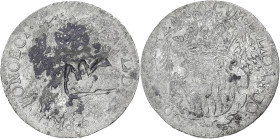 MONACO
Louis Ier (1662-1701). Douzième d’écu de 5 sols ou luigino, pour le Levant, avec contremarque 166(6), Monaco. G.MC70 ; Argent - 1,7 g - 20,5 mm...