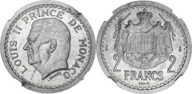 MONACO
Louis II (1922-1949). Essai de 2 francs en aluminium ND (1943), Paris. G.MC133 - KM.E11 ; Aluminium - 2,2 g - 27 mm - 6 h
C’est le second plus ...