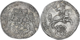 PAYS-BAS
Utrecht, République des Sept Provinces-Unies des Pays-Bas (1581-1795). Demi-ducaton au cavalier 16(8)0, Utrecht. KM.56.2 ; Argent - 16,05 g -...