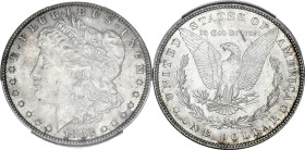 USA
République fédérale des États-Unis d’Amérique (1776-à nos jours). Dollar Morgan 1883, Philadelphie. KM.110 ; Argent - 38 mm - 6 h
PCGS MS 62 (4524...