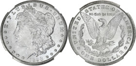 USA
République fédérale des États-Unis d’Amérique (1776-à nos jours). Dollar Morgan 1898, O, La Nouvelle-Orléans. KM.110 ; Argent - 38 mm - 6 h
NGC MS...