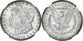 USA
République fédérale des États-Unis d’Amérique (1776-à nos jours). Dollar Morgan 1902, O, La Nouvelle-Orléans. KM.110 ; Argent - 38 mm - 6 h
NGC MS...
