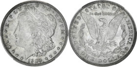 USA
République fédérale des États-Unis d’Amérique (1776-à nos jours). Dollar Morgan 1903, Philadelphie. KM.110 ; Argent - 38 mm - 6 h
PCGS MS62 (45247...