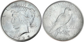 USA
République fédérale des États-Unis d’Amérique (1776-à nos jours). Peace dollar 1925, Philadelphie. KM.150 ; Argent - 37,5 mm - 6 h
ANACS MS 60 (62...