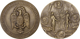 USA
République fédérale des États-Unis d’Amérique (1776-à nos jours). Médaille de la Société de Cincinnati en Virginie, Yorktown par Tschudin 1931. Br...