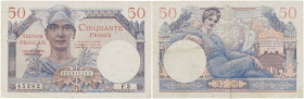 FRANCE
50 francs Trésor Français type 1947. P.M8 - VF.31.03.
Pr. TTB.