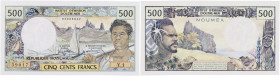 NOUVELLE-CALÉDONIE
500 francs type 1990. P.60e.
Institut d'Émission d'Outre-Mer. Signatures : Roland-Billecart, Waitzenegger.
NEUF.