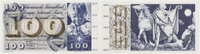 SUISSE
100 francs type 1956 “Charité de Martin” 10 février 1971. P.49m.
Signatures : Galli, Aebersold, Leutwiler.
SUP.