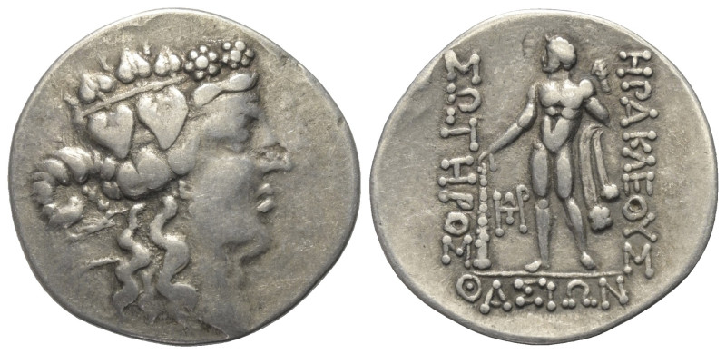 Inseln vor Thrakien. Thasos.

 Tetradrachme (Silber). Ca. 148 - 90 v. Chr.
Vs...