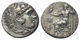 Königreich Makedonien. Alexander III. der Große (336 - 323 v. Chr.).

 Drachme (Silber). Ca. 323 - 280 v. Chr. Ungesicherte Münzstätte im westlichen...
