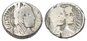 Nabatäisches Königreich. Aretas IV. und Shaquilat (9 v. - 40 n. Chr.).

 Drachme (Silber). Petra.
Vs: Büste des Aretas mit Lorbeerkranz rechts.
Rs...