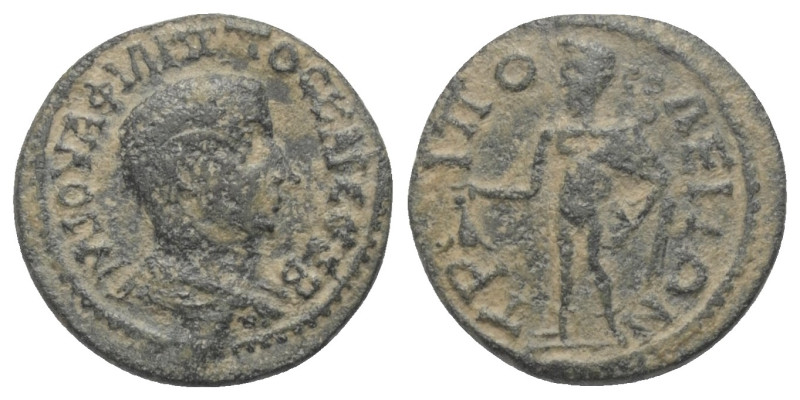 Lydien. Tripolis. Philippus II. (246 - 249 n. Chr.).

 Bronze.
Vs: Büste des ...