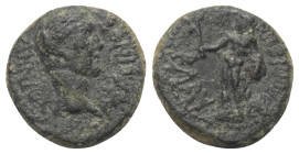 Lykaonien. Claudiconium ( = Eikonion / Iconium). Claudius (41 - 54 n. Chr.).

 Bronze. 49 - 54 n. Chr. (legatus Annius Afrinus).
Vs: Kopf des Anniu...