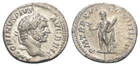 Caracalla (197 - 217 n. Chr.).

 Denar (Silber). 213 n. Chr. Rom.
Vs: ANTONINVS PIVS AVG BRIT. Kopf mit Lorbeerkranz rechts.
Rs: P M TR P XVI COS ...