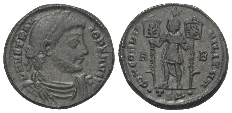 Vetranio (350 n. Chr.).

 Maiorina (Kupfer). 350 n. Chr. Thessalonica.
Vs: D ...