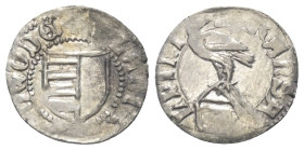 Walachei - Fürstentum. Vladislav I. (1364 - 1377).

 Ducat (Silber).
Typ III.

Vs: + M(oneta) LADISLAI WAIWODE. Gespaltenes Wappenschild.
Rs: TR...