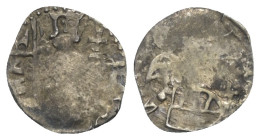 Walachei - Fürstentum. Mihail I. (1418 - 1420).

 Ducat (Silber).
Vs: IW [M] - [X]AL B (Slawisch). Herrscher mit Lanze und Kreuzglobus frontal steh...