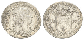 Italien. Tassarolo. Livia Centurioni Oltremarini Malaspina (1616-1688).

 Luigino (Silber). 1666.
Vs: Drapierte Büste rechts.
Rs: Bekröntes Wappen...