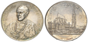 Habsburg und Österreich. Städtemedaillen.

 Medaille (Silber). Ohne Jahr (um 1895).
Linz.

Andenken an die Firmung von Bischof Dr. Rudolf Hittmay...