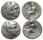 Griechische Münzen - Lots.


Alexander III. (Königreich Makedonien).

Lot (2 Stück, Silber): Drachme; ca. 4. - 3. Jhdt. v. Chr.

Sehr schön - f...