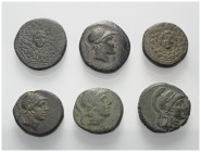 Griechische Münzen - Lots.


Amisos (Pontos).

Lot (6 Stück): Bronze; ca. 2. - 1. Jhdt. v. Chr.

Sehr schön - fast sehr schön.

Verkauft wie ...