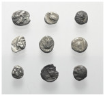 Griechische Münzen - Lots.


Unter anderem: Kyzikos (Mysien) / Neandreia (Troas) / Phokaia (Ionien).

Lot (9 Stück, Silber): verschiedene Nominal...