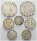 Österreich - Lots.


Kaisertum Österreich (1804 - 1918). Ungarn. Königreich (bis 1945).
Franz Joseph I. (1848 - 1916).

Lot (7 Stück, Silber): ...