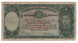 Australia 1 Pound 1938 (ND)
P# 26a, N# 202348; # O87 830841; F