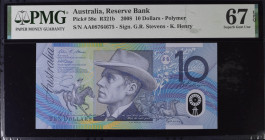 Australia 10 Dollars 2008 PMG 67 Superb Gem Unc EPQ
P# 58e, # AA08764675