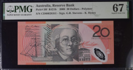 Australia 20 Dollars 2008 PMG 67 Superb Gem Unc EPQ
P# 59f, # CD08028341