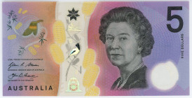 Australia 5 Dollars 2016
P# 62a, N# 202026; # AF162631838; UNC