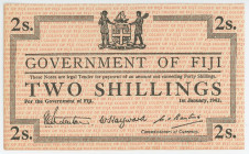 Fiji 2 Shiilings 1942
P# 50, N# 303897; UNC