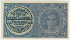 Bohemia & Moravia 1 Koruna 1939 (ND)
P# 1b, N# 217508; # A014; UNC