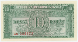 Czechoslovakia 10 Korun 1950
P# 69, N# 227064; # Zb 082672; UNC